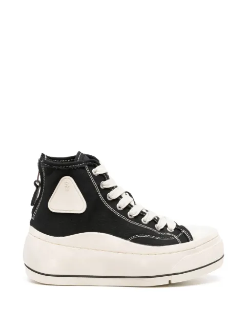 R13 Kurt high-top denim sneakers Black R13S5029