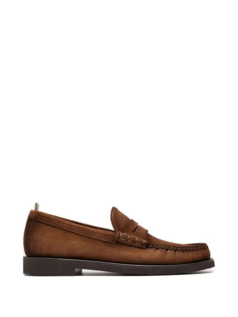 Officine Creative panelled leather loafers Brown OCUBAFL001LIGC3F273