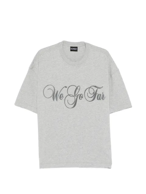 MADFRENZY We Go Far T-shirt Grey MFSS26T3GLL