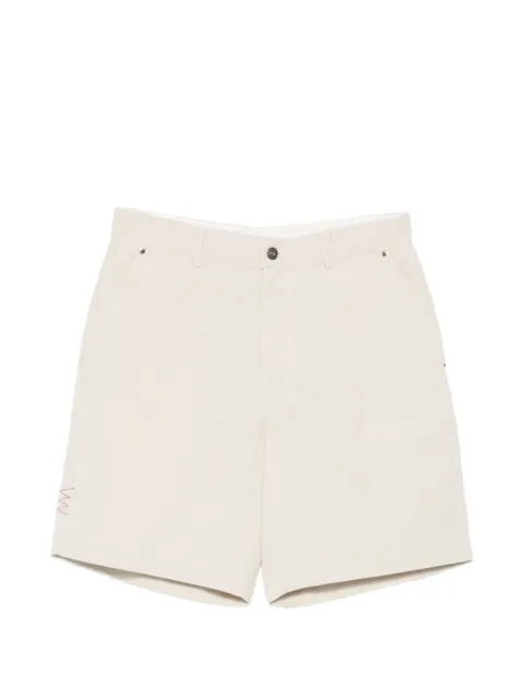 AMARANTO embroidered-detail shorts Neutrals B6AB0028