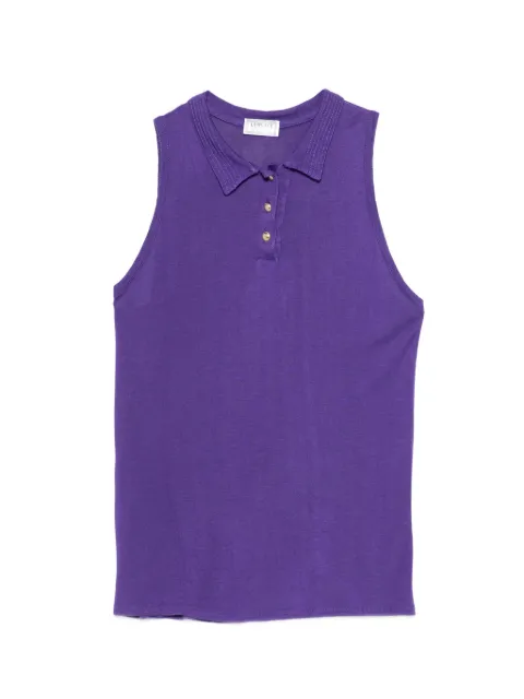 Versace Pre-Owned 1990s sleeveless top Purple VE250AZI