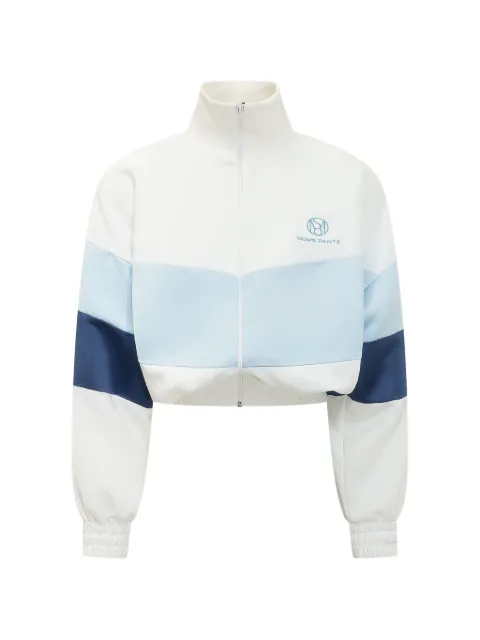 moms pants logo-detail jacket White 64
