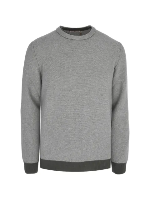 Luciano Barbera textured-knit cashmere sweater Grey 199T2551025