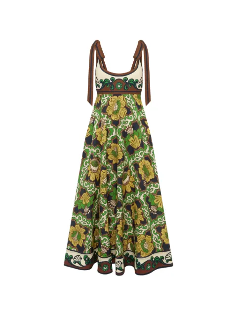 ALEMAIS Liana midi dress Black 6925D