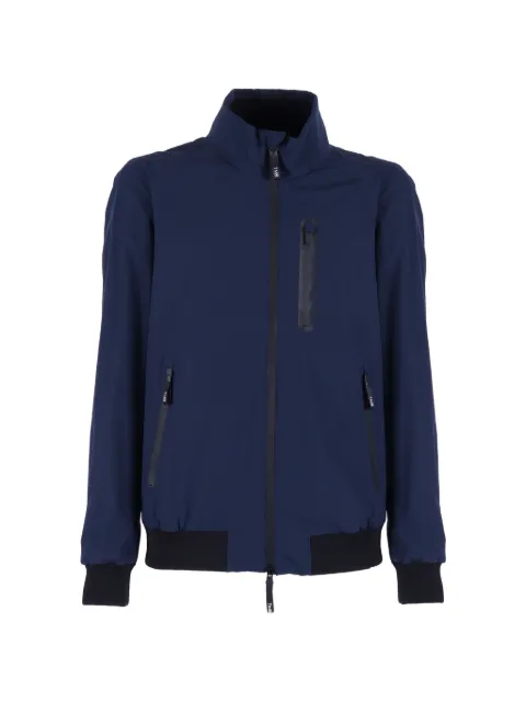 Tombolini hooded zip-up jacket Blue SB49ZSP2