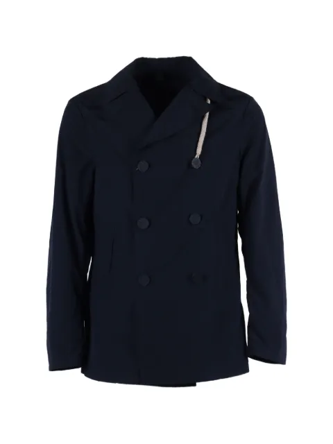 Camplin double-breasted storm jacket Blue 38330003
