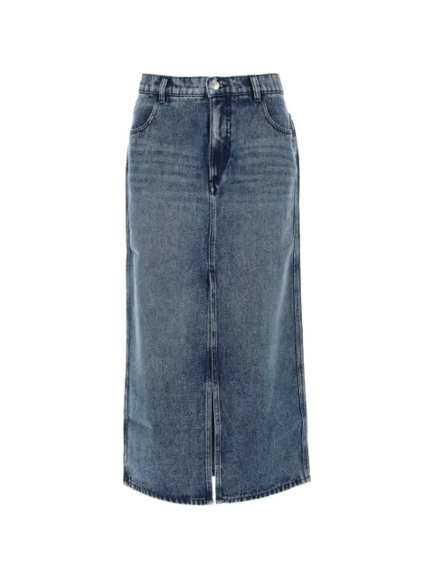 ISABEL MARANT Faharia denim skirt Blue JU0480FAB1H07I