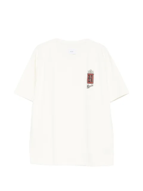 RHUDE logo-print cotton T-shirt Neutrals RHSS26TT07012