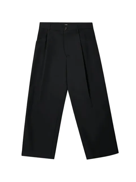 Willy Chavarria pleated tailored trousers Black WCBTM0072