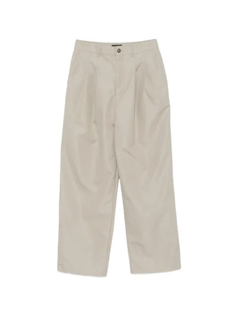 WARDROBE.NYC pleated trousers Grey W2111S26CO