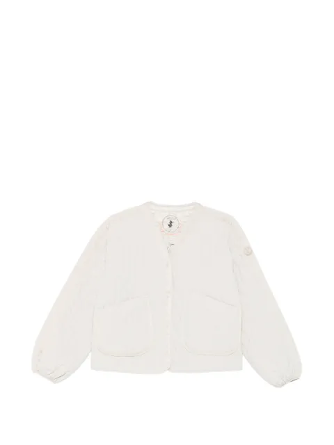 Save The Duck wave-quilted jacket Neutrals D32717WPOBY22