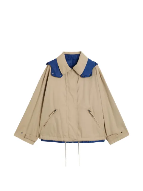 ASPESI reversible hooded jacket Neutrals 26PG1247D05210047