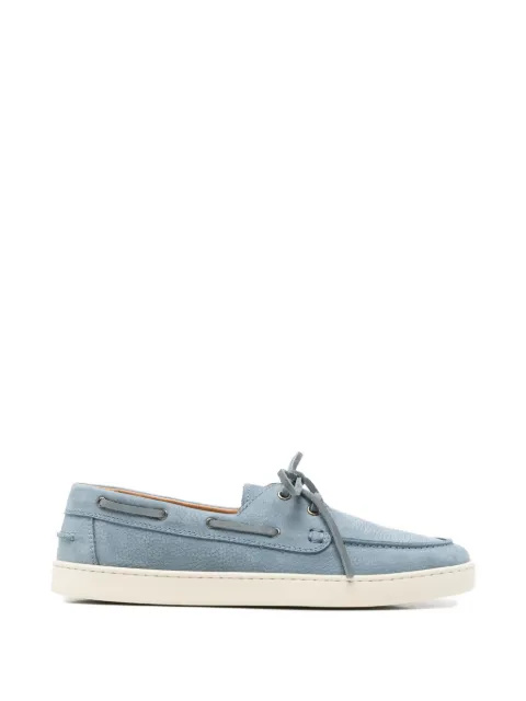 Henderson Baracco denim yatch leather boat shoes Blue YATCH