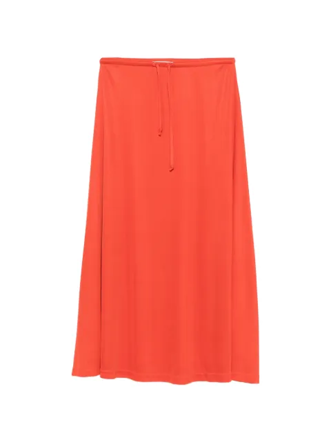 Missoni Pre-Owned 1990s A-line midi skirt Orange MI250AZB