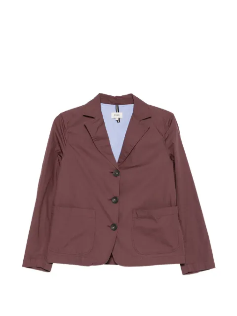 Diega button-up patch-pocket blazer Purple 11039
