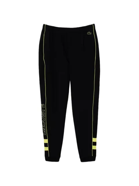 Lacoste embroidered regular-fit track pants Black XH1431