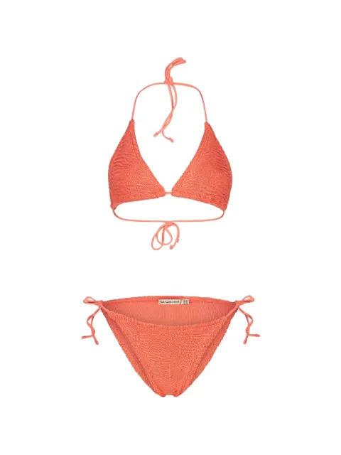 PARAMIDONNA Ema textured bikini Orange CR26ES