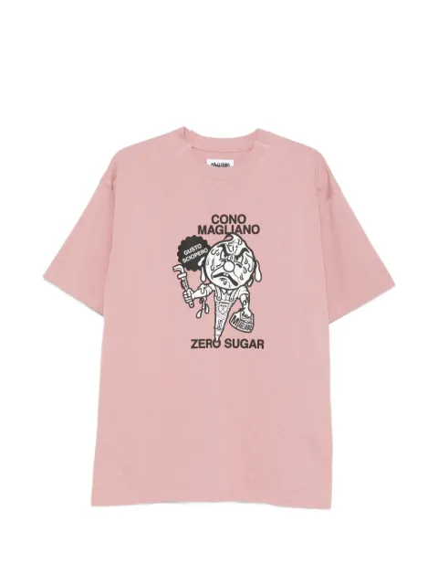 Magliano graphic print T-shirt Pink MGSS26TT03012