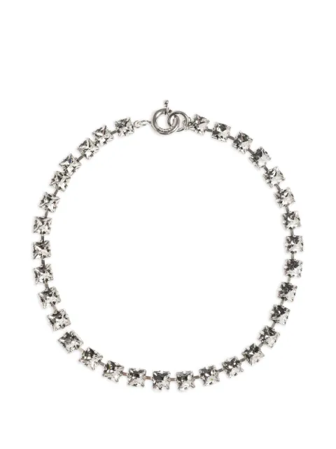 ISABEL MARANT crystal-embellished necklace Silver RC0088FAD2B12B