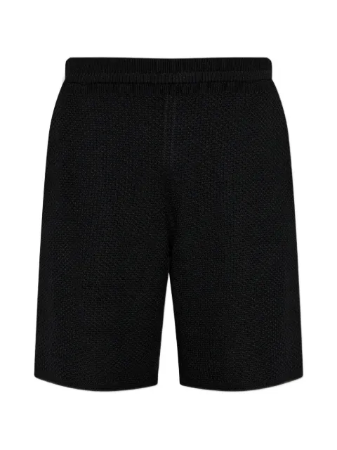 Homme Plissé Issey Miyake textured shorts Black HP66KF277