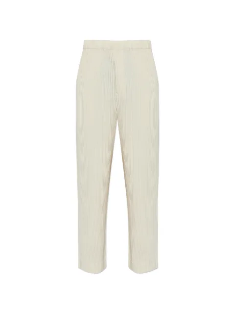 Homme Plissé Issey Miyake Monthly Colors: March pleated trousers Neutrals HP66JF034