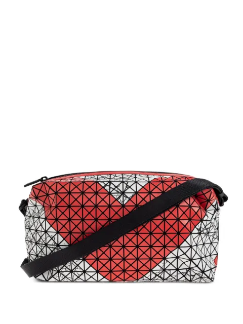 Bao Bao Issey Miyake geometric heart-print shoulder bag Red BB67AG421