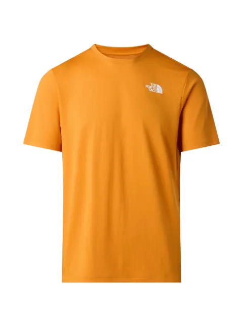 The North Face logo T-shirt Orange NF0A895MG5I