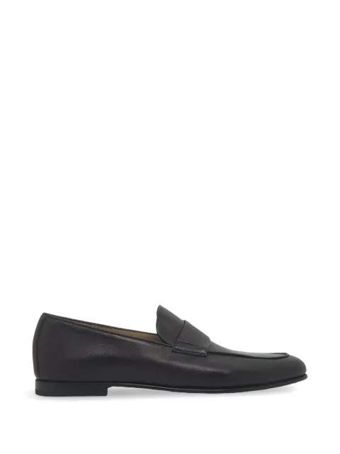 Barrett strap panelled loafers Black 251U033