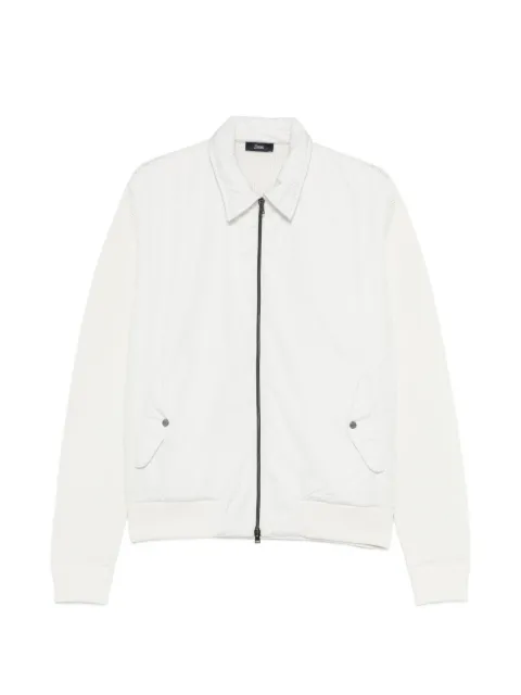 Herno zip-fastening long-sleeve jacket White MC000208U72125