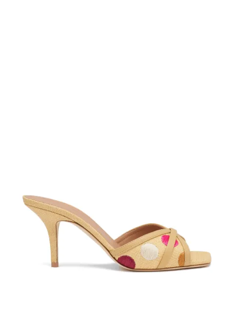 Malone Souliers Perla polka-dot sandals Neutrals PERLA70