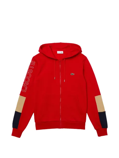 Lacoste zip-up hoodie Red SH6885511FU