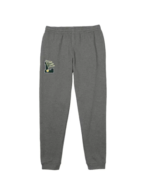 Lacoste logo-patch track pants Grey XH744251