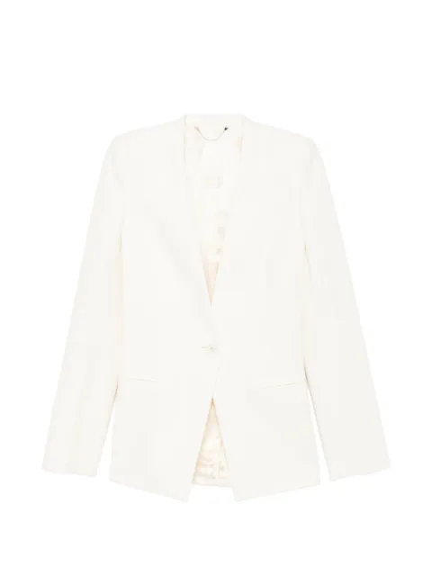TOTEME collarless blazer Neutrals 262WRZ0070FB0632116
