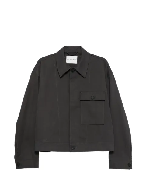 Studio Nicholson Drey flap-pocket cotton jacket Grey DREYSNM1564