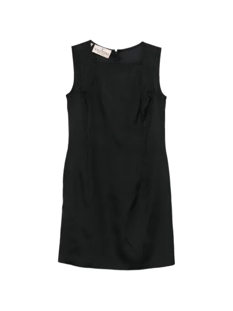 Valentino Garavani Pre-Owned 1990s sleeveless square-neck mini dress Black VA380AVY