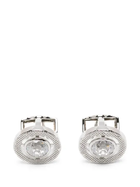 Tateossian Halo quartz cufflinks Silver RTCFRHBHA099