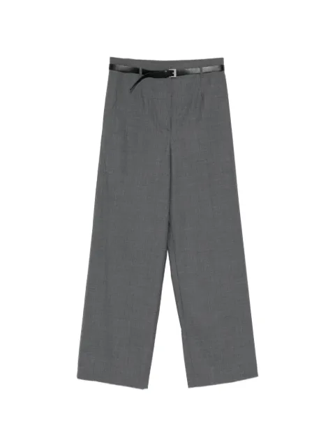 Juun.J belted tailored trousers Grey JW6221W03