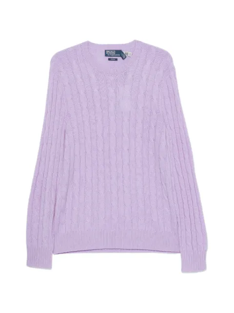 Polo Ralph Lauren cable-knit sweater Purple 710876728