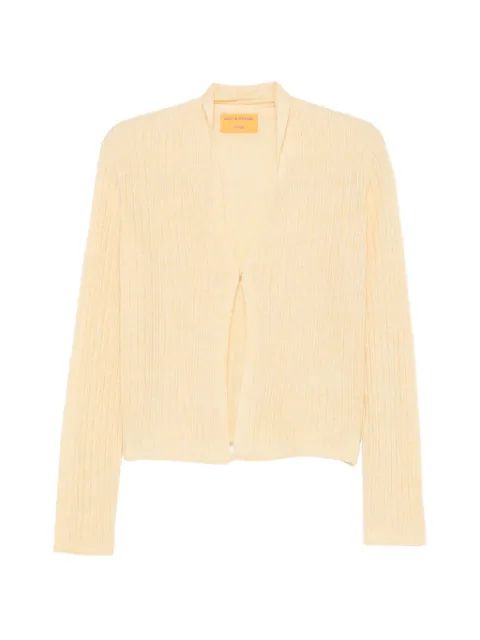 Guest In Residence Stealth cardigan Yellow W45432RL