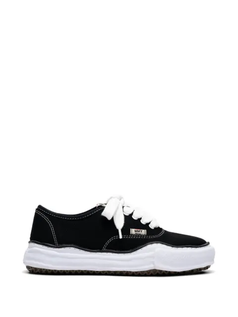 Maison MIHARA YASUHIRO Baker distorted-sole sneakers Black A16FW7042