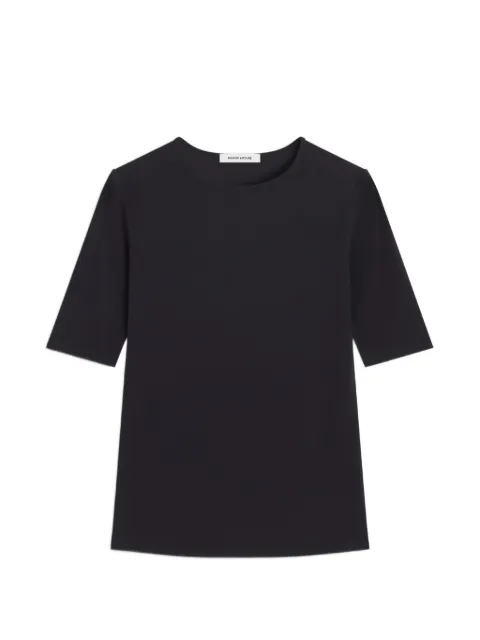 Maison Kitsuné crew-neck T-shirt Black QW00602KJ7037