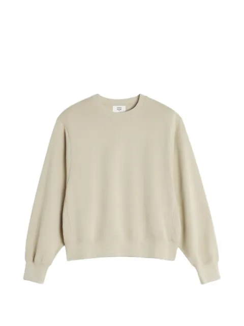Maison Kitsuné floral-print sweatshirt Neutrals QW00301KM0342