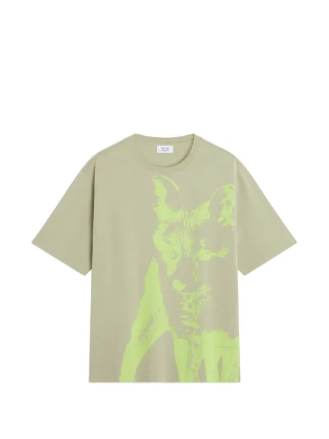 Maison Kitsuné Fox Cub T-shirt Green QM00114KJ0119
