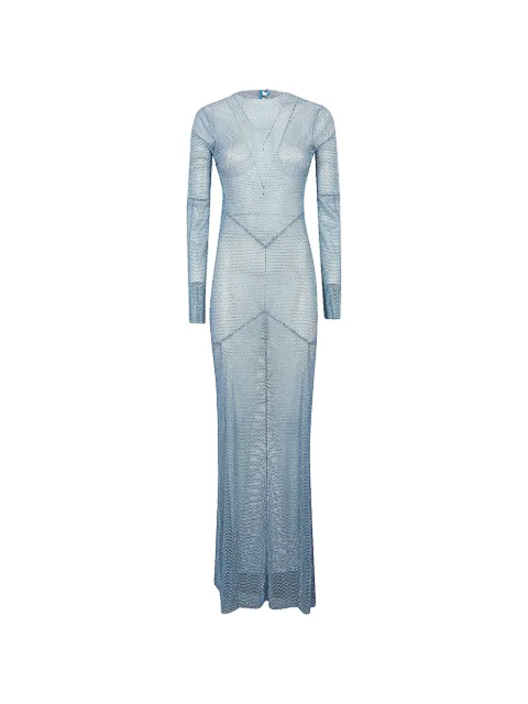 Santa Brands flared maxi dress Blue MAXIFLAREDDRESS