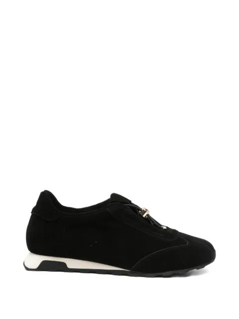 ADRIANNA FERETTI suede lace-up sneakers Black 605126107