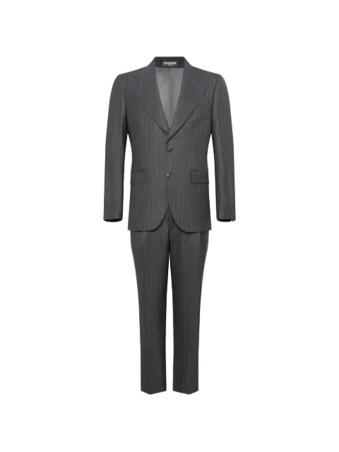 FRANZESE COLLECTION Bugatti pinstriped suit Grey 3018732