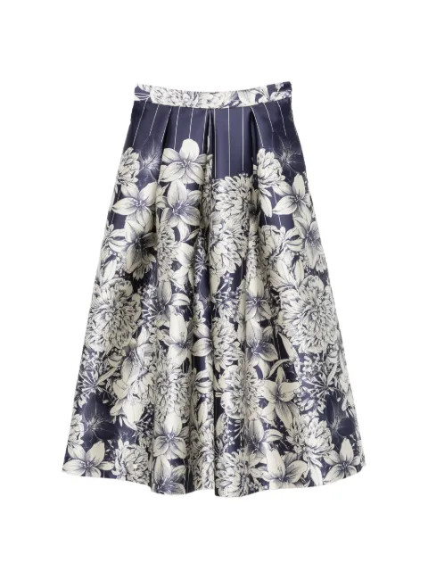 Lunatica Milano Luna K midi skirt Blue LUNAKBRERA