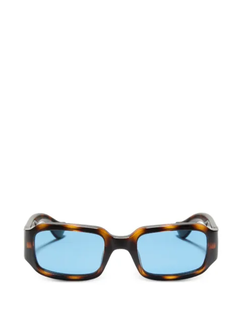 VALENTINO GARAVANI EYEWEAR VLogo Signature tortoiseshell-effect sunglasses Brown 5VG016S03