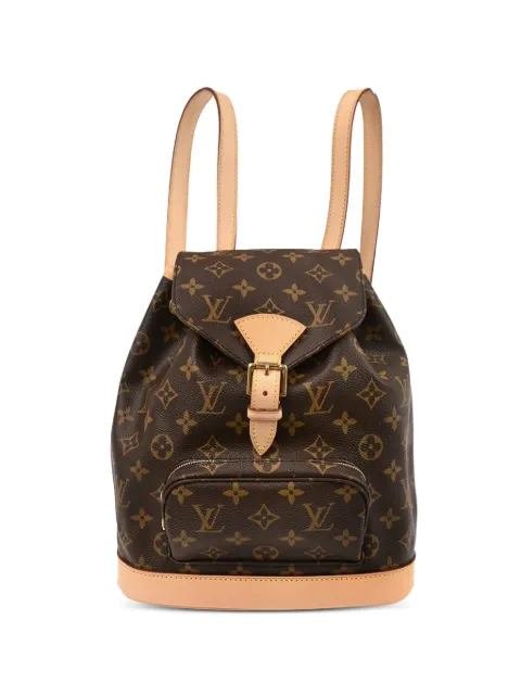 Louis Vuitton Pre-Owned Montsouris MM backpack Brown 145919