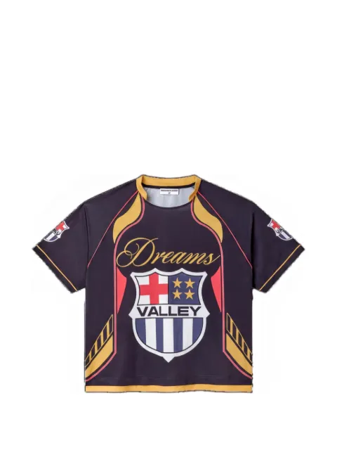 Vale panelled T-shirt Black VAL97
